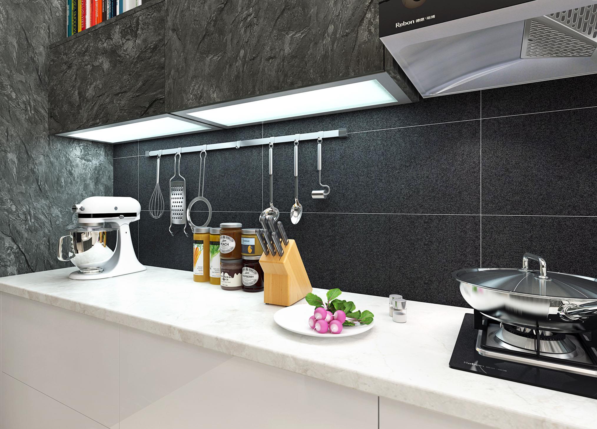 China Melamine Kitchen Cabinet