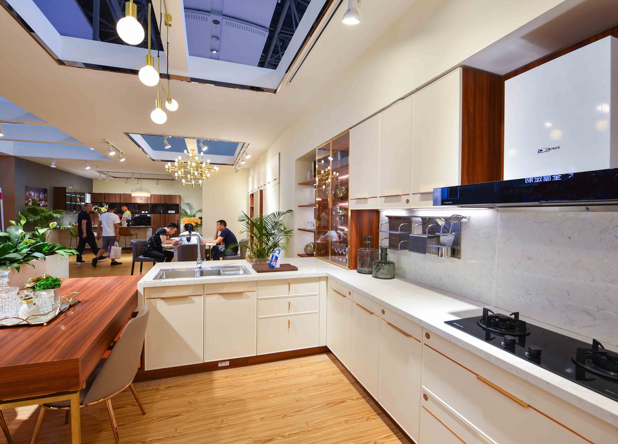 China Durability PVC Kitchen Cabinets