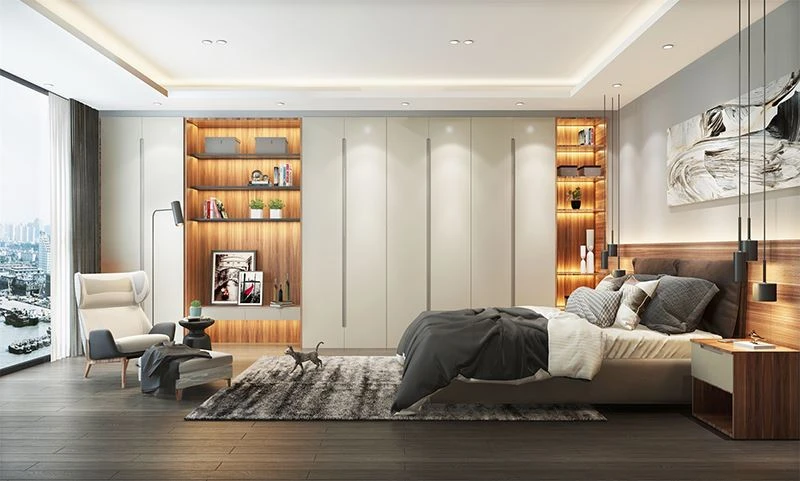 built in bedroom wardobe