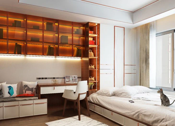 Vogue And Warm Full House Cabinet Solution