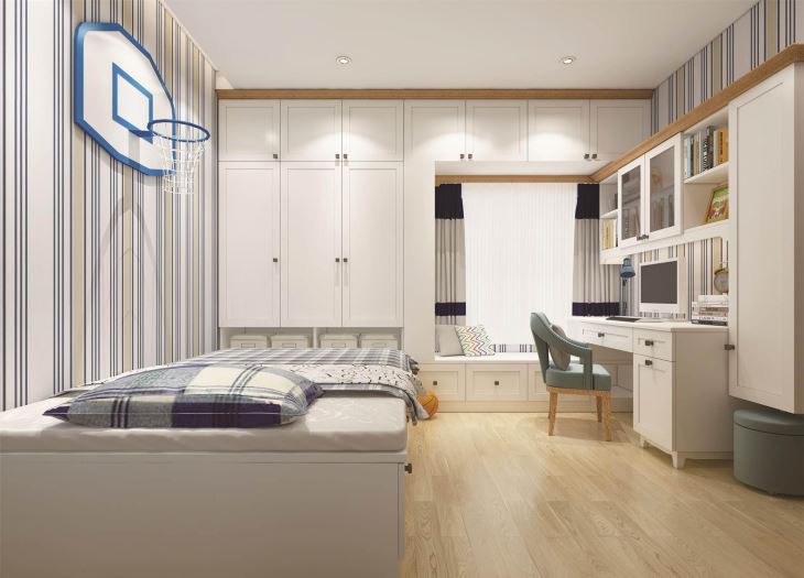 Kids Room Storage Wardrobe