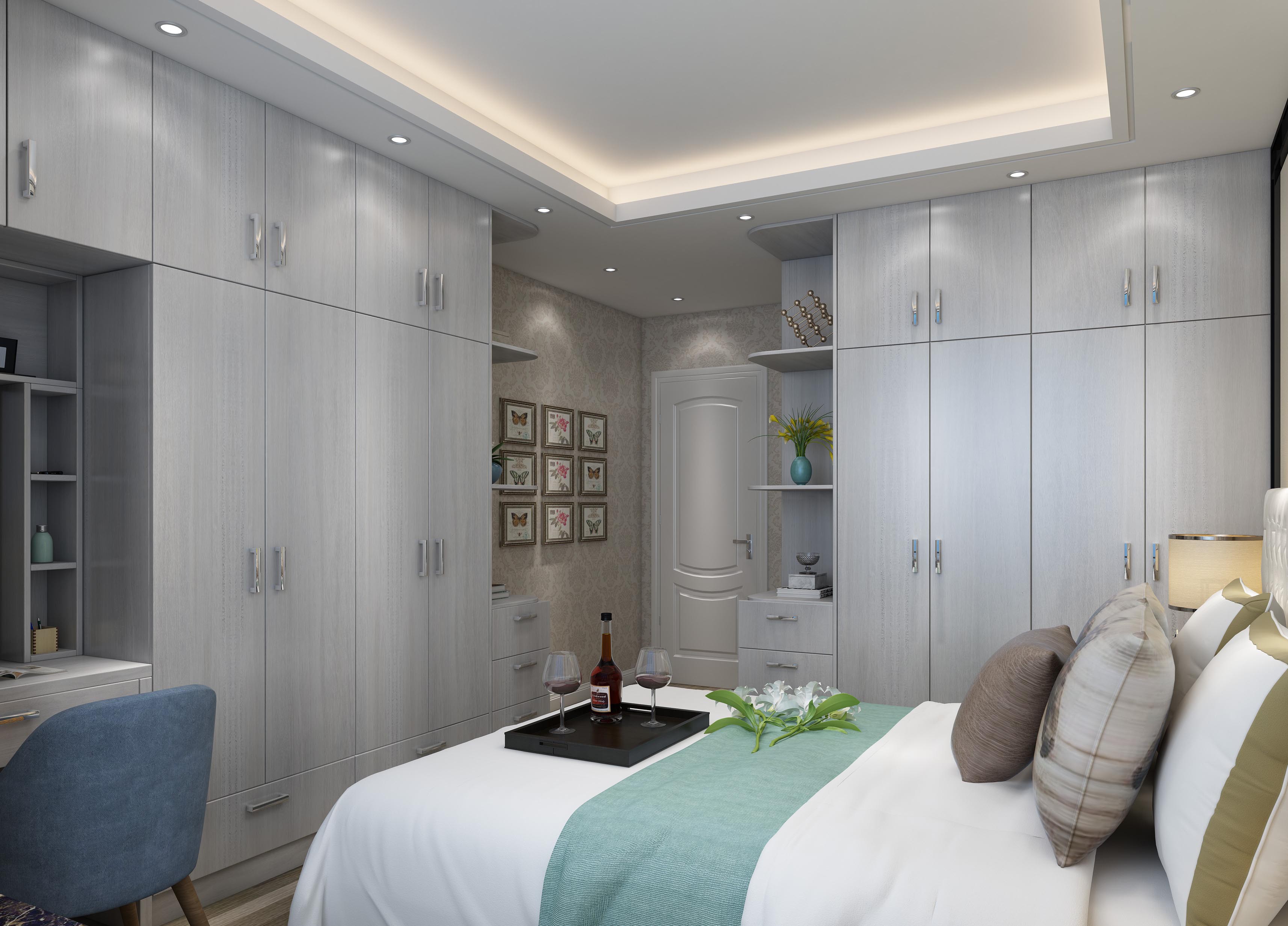 ארון שילוב רב תכליתי של REBON לחדר שינה