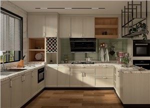 ארון מטבח מצופה MDF PVC