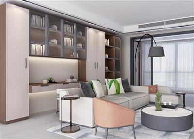 שילוב משרד סלון